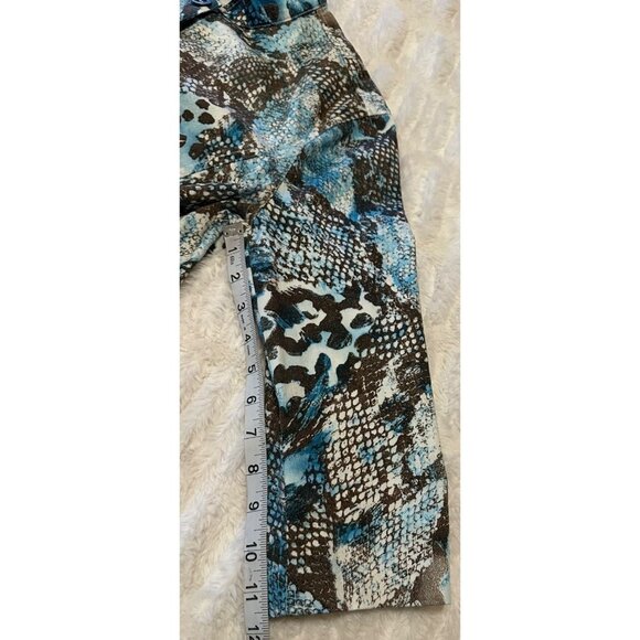 Women Additions by Chico's 3/4 Sleeve Button-Down Jacket Cotton Blend Size 1/SM - Picture 9 of 14